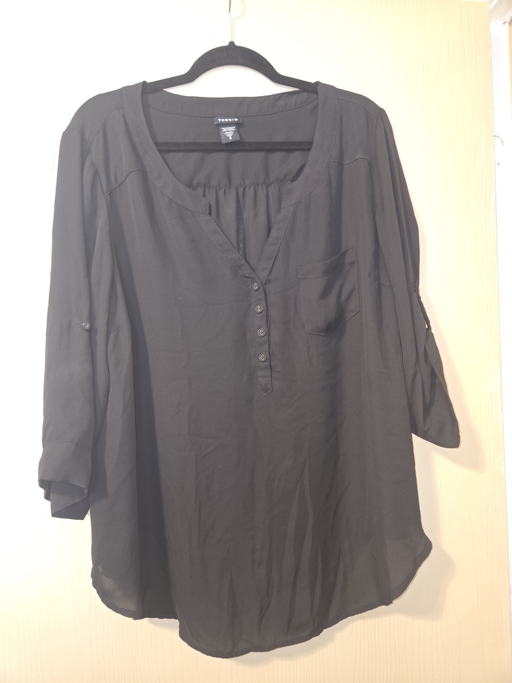 torrid Black Women's Blouse Top